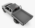 Mazda BT-50 Freestyle Cab Alloy Tray 2023 3D-Modell Draufsicht