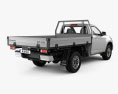 Mazda BT-50 Single Cab Alloy Tray 2023 3D 모델  back view
