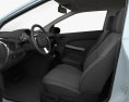 Mazda 2 3 puertas con interior 2013 Modelo 3D seats