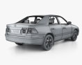 Mazda 626 Седан с детальным интерьером 2002 3D модель