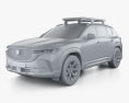 Mazda CX-50 Skyactiv-G Turbo US-spec 2024 3D модель clay render
