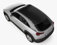 Mazda MX-30 带内饰 2023 3D模型 顶视图