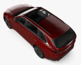 Mazda CX-90 US-spec 2024 3D模型 顶视图