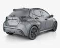 Mazda 2 하이브리드 2023 3D 모델 