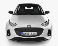 Mazda 2 하이브리드 2023 3D 모델  front view
