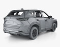 Mazda CX-5 con interior 2024 Modelo 3D