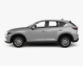 Mazda CX-5 con interni 2024 Modello 3D vista laterale