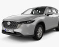 Mazda CX-5 с детальным интерьером 2024 3D модель