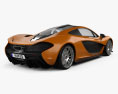McLaren P1 2016 3D-Modell Rückansicht