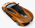 McLaren P1 2016 3D-Modell Draufsicht