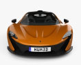 McLaren P1 2016 3D-Modell Vorderansicht