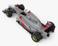 McLaren MP4-28 2013 3D模型 顶视图