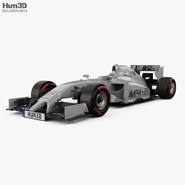 McLaren MP4-29 2014 3D model