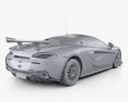 McLaren 570S GT4 2018 3D 모델 