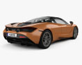 McLaren 720S 2020 3D-Modell Rückansicht