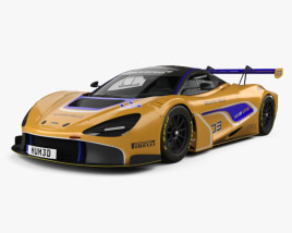 McLaren 720S GT3 2021 3D模型