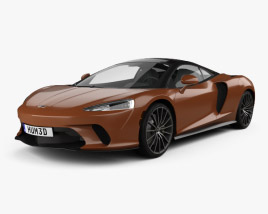 McLaren GT 2023 3D model