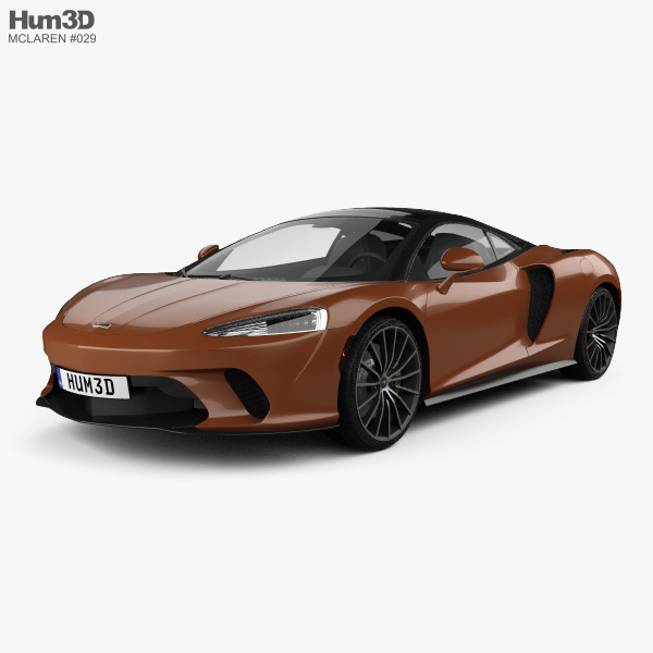McLaren GT 2022 3D 모델 