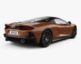 McLaren GT 2023 3D模型 后视图