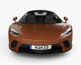 McLaren GT 2023 3D模型 正面图
