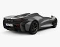 McLaren Elva 2023 3D模型 后视图