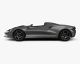 McLaren Elva 2023 3D模型 侧视图