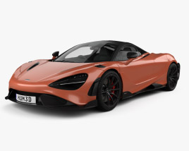 McLaren 765LT 2022 Modello 3D