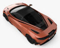 McLaren 765LT 2022 Modelo 3D vista superior