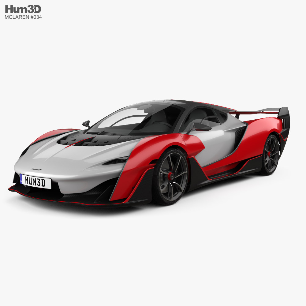 McLaren Sabre 2022 3D 모델 