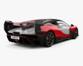 McLaren Sabre 2024 3D-Modell Rückansicht