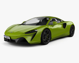 3D model of McLaren Artura 2024