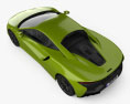 McLaren Artura 2024 3D модель top view