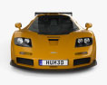 McLaren F1 LM XP1 1998 Modello 3D vista frontale