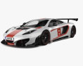 McLaren MP4-12C GT3 2014 3D модель