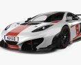 McLaren MP4-12C GT3 2014 3D模型