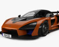 McLaren Senna 인테리어 가 있는 2022 3D 모델 