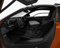 McLaren Senna с детальным интерьером 2022 3D модель seats
