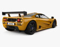 McLaren F1 LM XP1 with HQ interior 1998 3d model back view