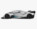 McLaren Solus GT 2024 Modello 3D vista laterale