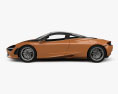 McLaren 720S インテリアと 2023 3Dモデル side view