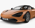 McLaren 720S з детальним інтер'єром 2023 3D модель
