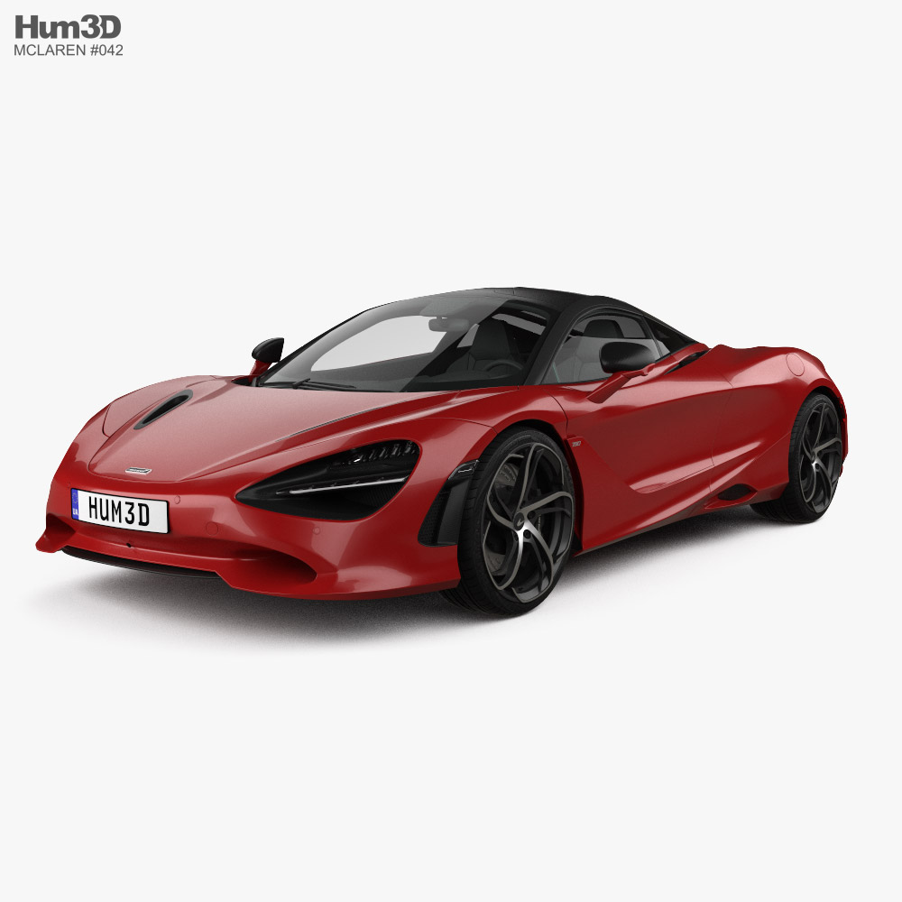 McLaren 750S coupe 2023 3D模型