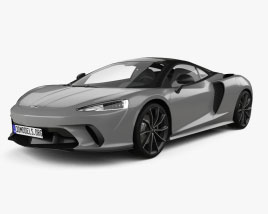McLaren GTS 2024 3D 모델 