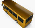 Menarini C13 Bus 1981 3D-Modell Draufsicht