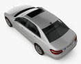 Mercedes-Benz E 클래스 2010 3D 모델  top view