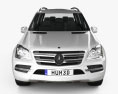 Mercedes-Benz GL级 2012 3D模型 正面图