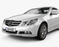 Mercedes-Benz E 클래스 쿠페 2011 3D 모델 