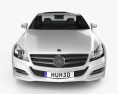 Mercedes-Benz CLS级 (W218) 2014 3D模型 正面图