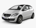 Mercedes-Benz A 클래스 W169 Coupe 2012 3D 모델 