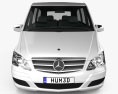 Mercedes-Benz Viano Extralong 2013 Modelo 3D vista frontal